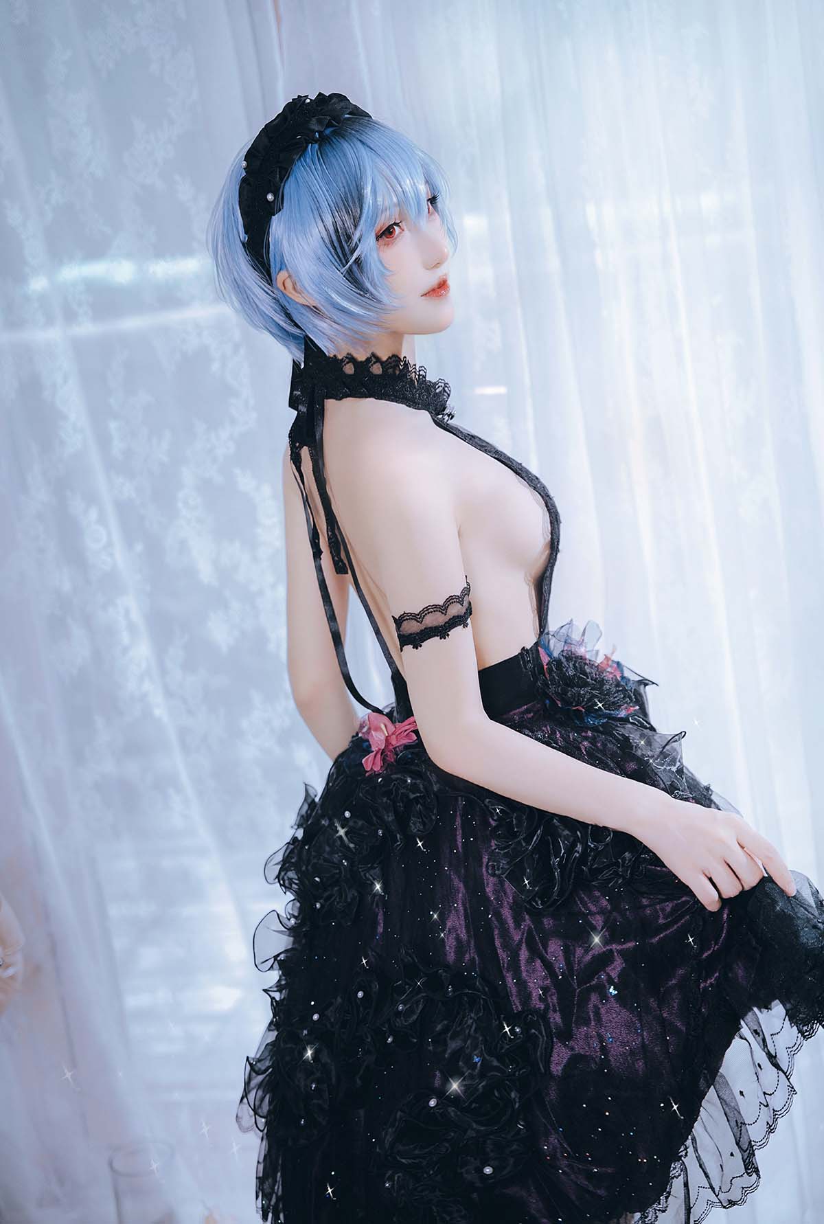 是夙卿呀 – 绫波丽 花之语 Cosplay-第1张