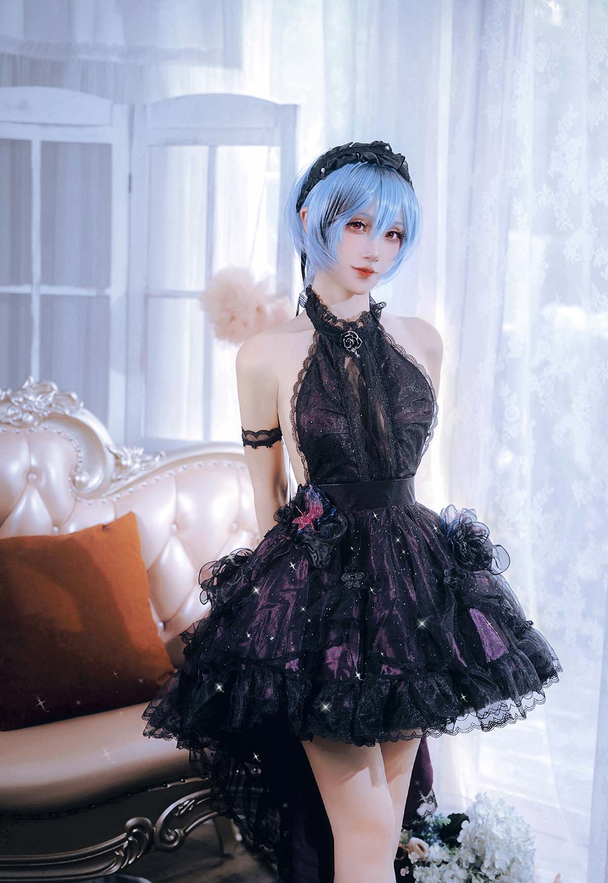 是夙卿呀 – 绫波丽 花之语 Cosplay-第2张