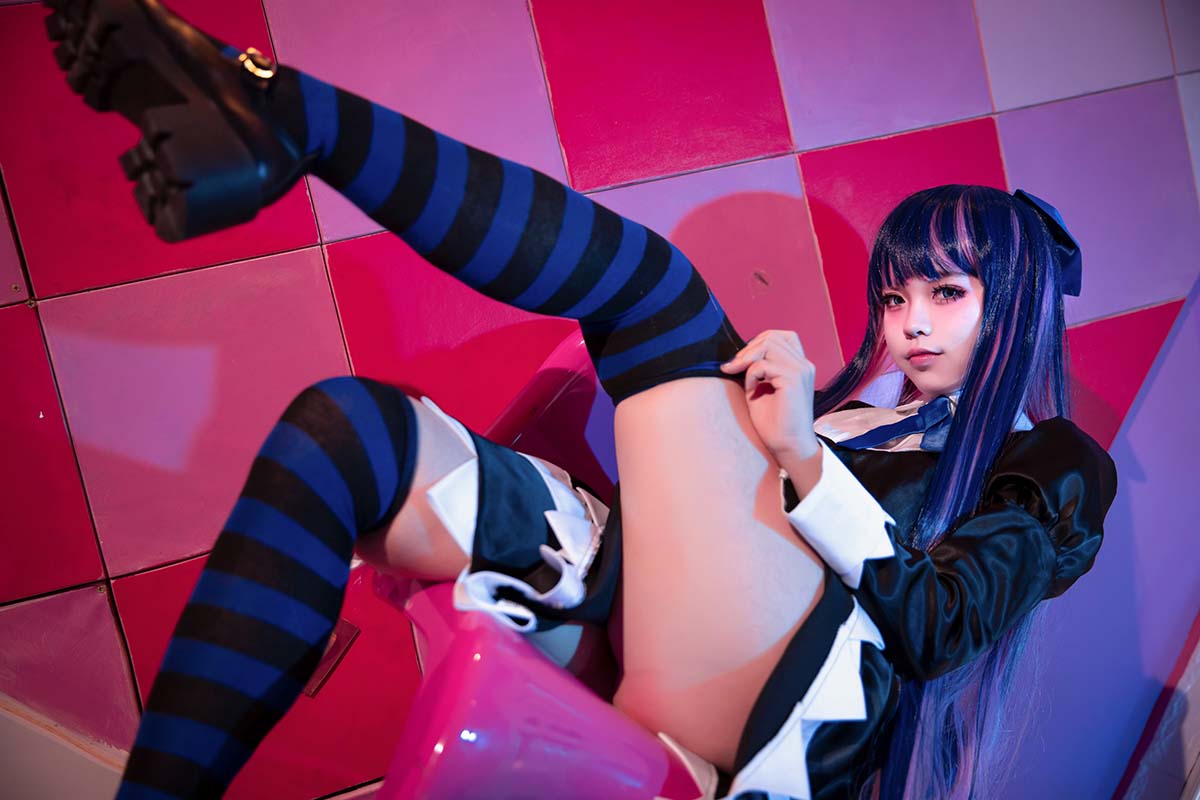 G44不会受伤 – 吊带袜天使 史朵巾 Cosplay-第2张