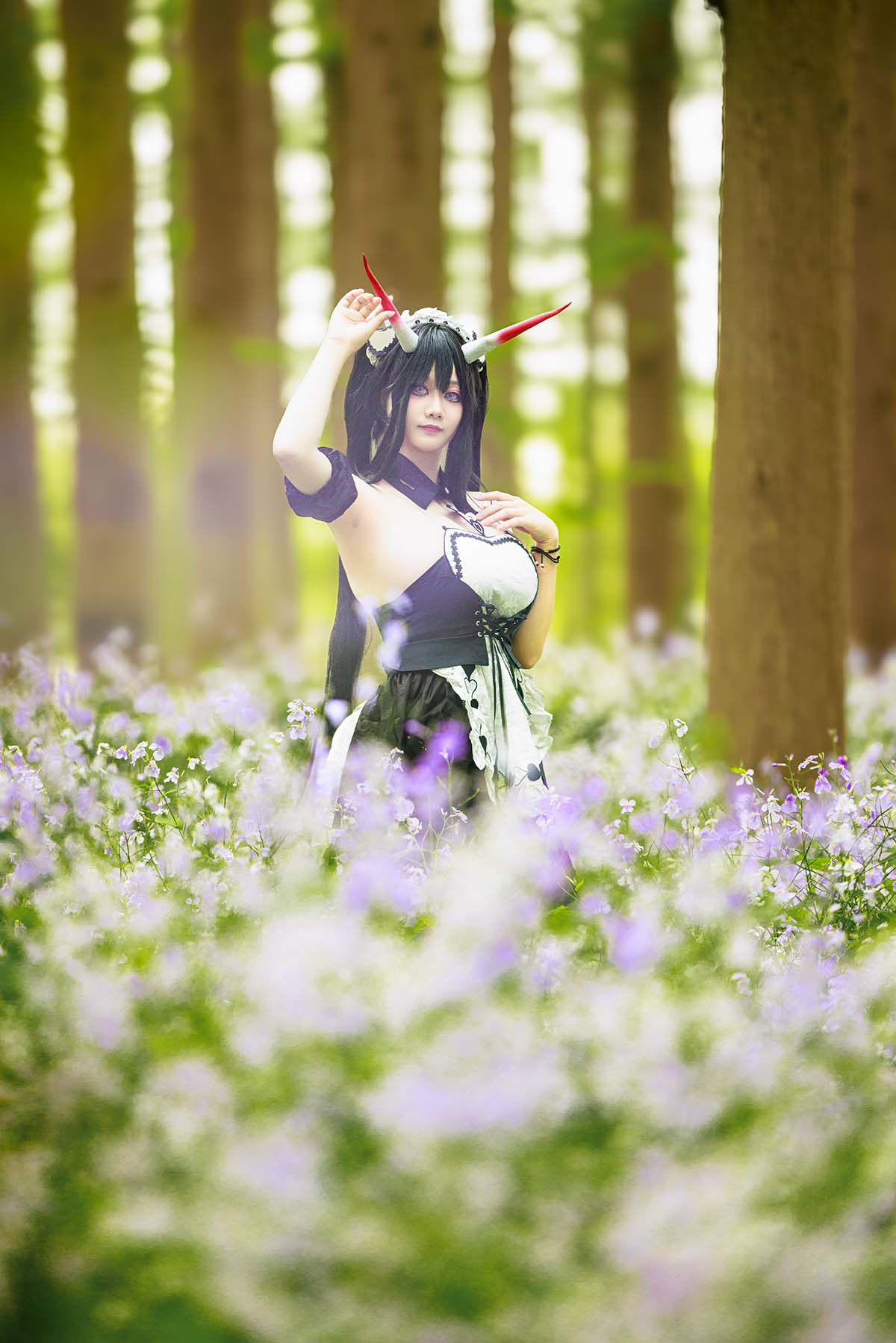 阿雪雪 – 能代女仆 Cosplay-第1张