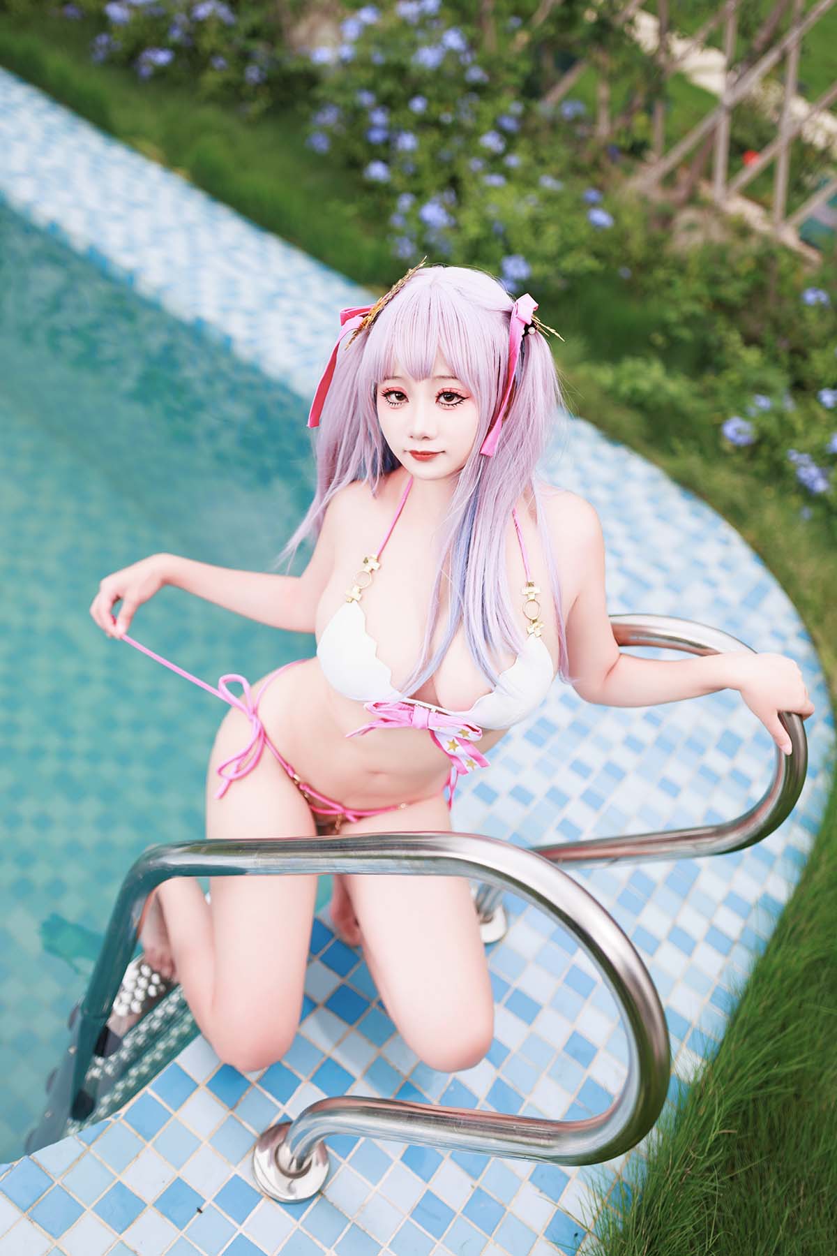 阿雪雪 – 普利茅斯 泳装 Cosplay-第2张