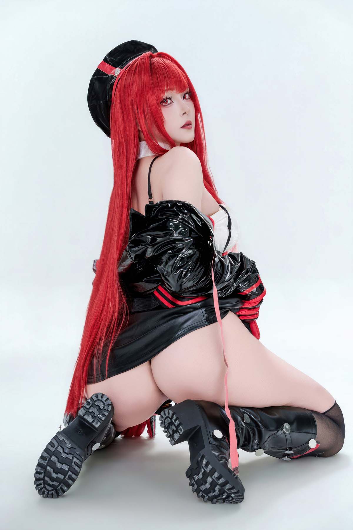 Natsuko夏夏子 – Nikke胜利女神 拉毗 小红帽 Cosplay-第2张