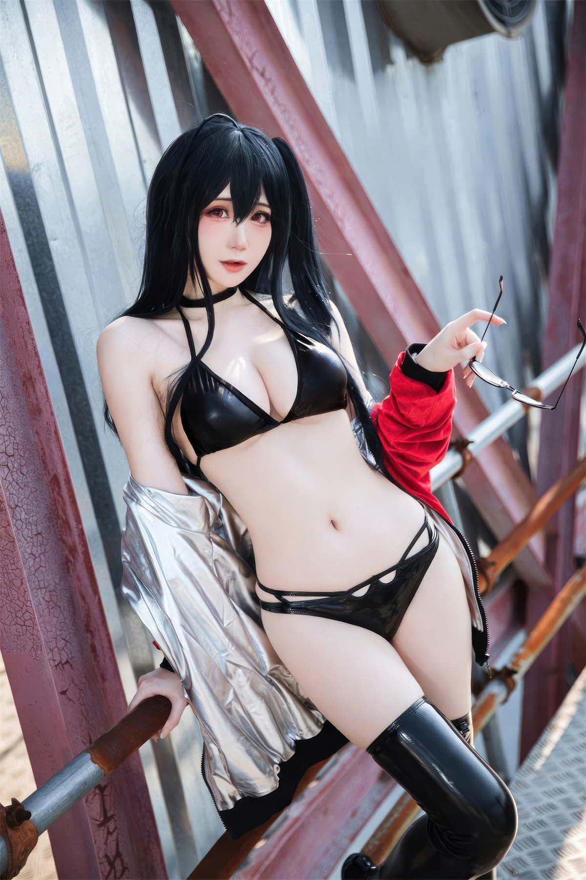 焖焖碳 – 碧蓝航线 大凤 赛车服 Cosplay-第2张