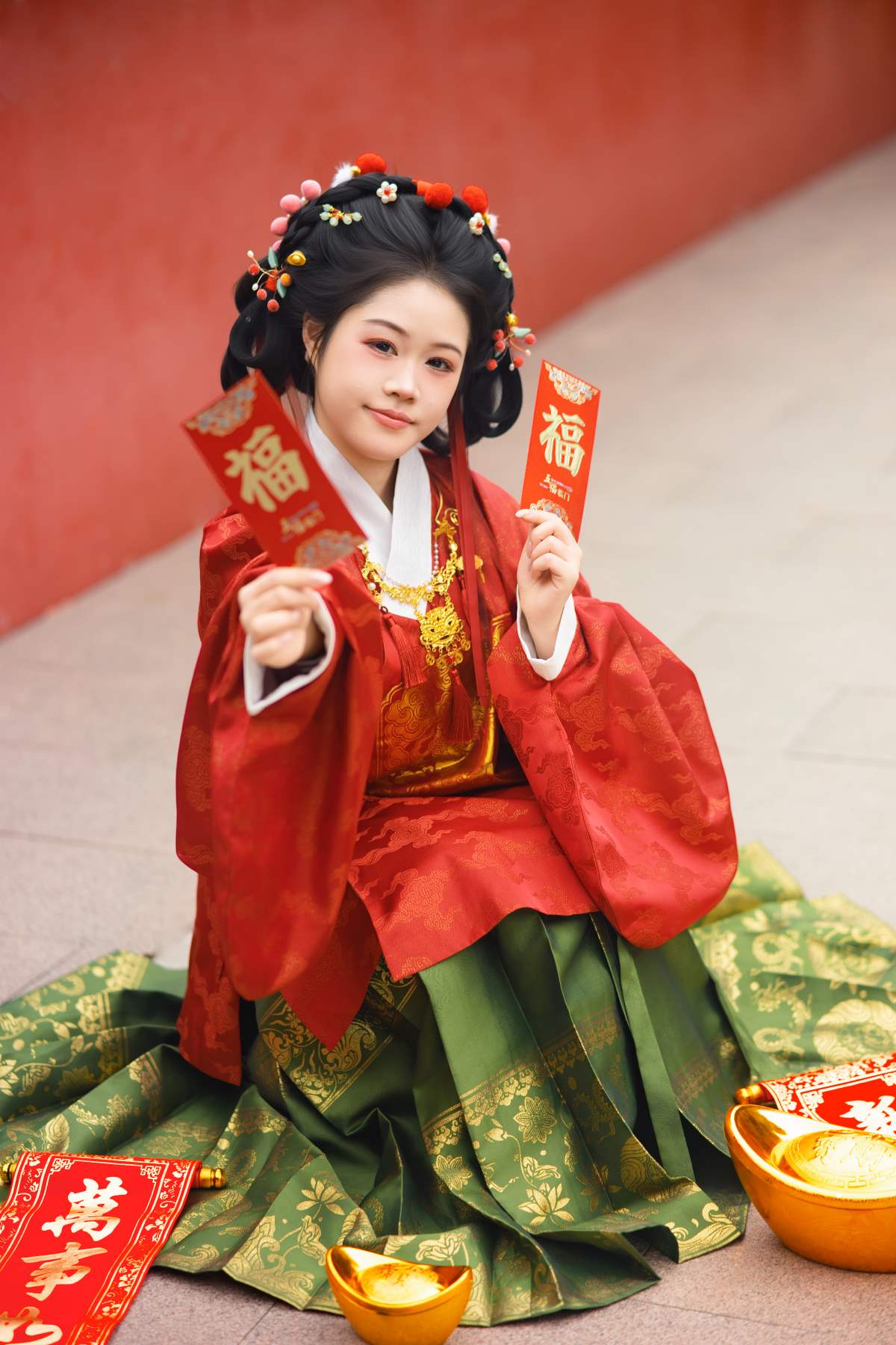 [YITUYU艺图语]2026.01.08 明制新年汉服写真 YITUYU艺图语-第1张
