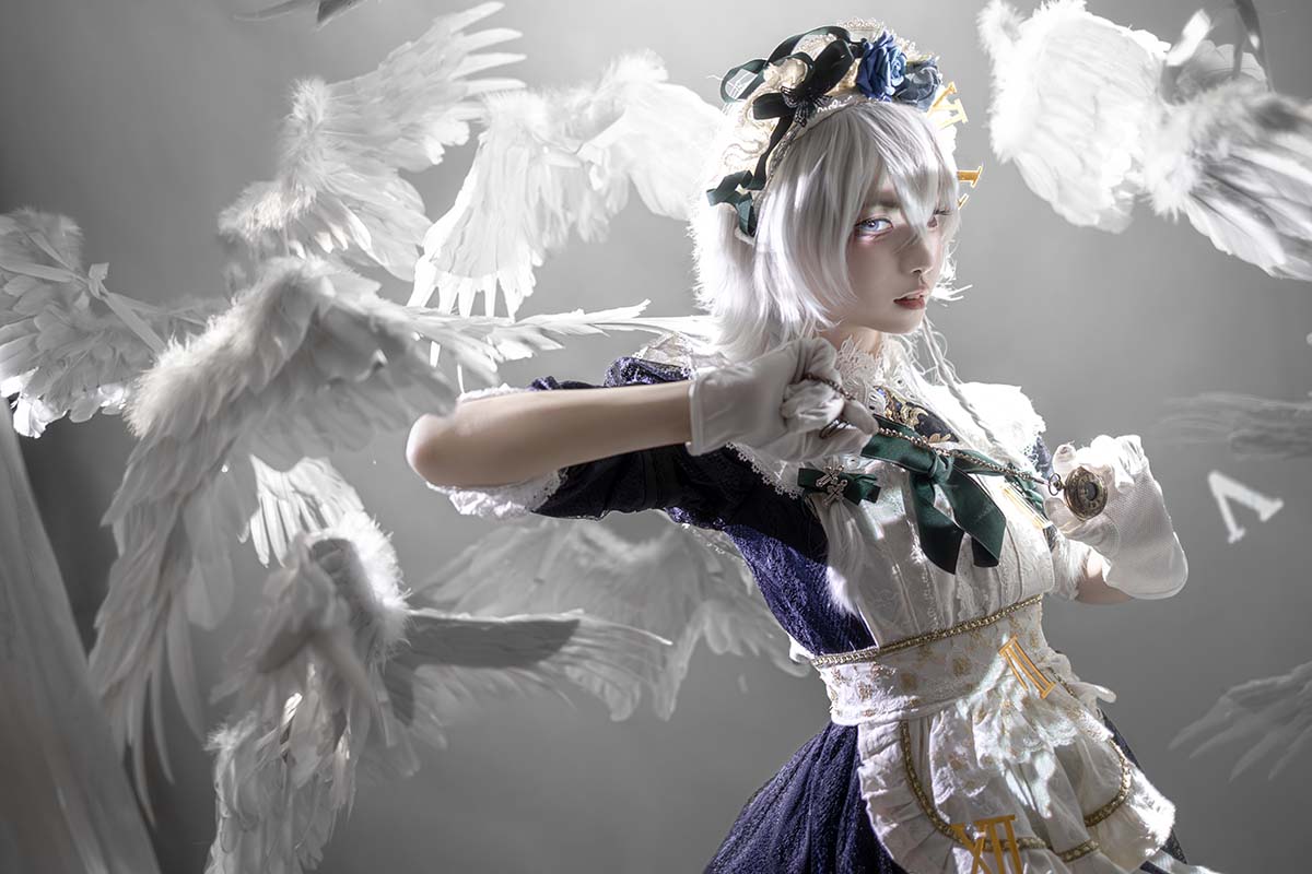 纸悦Etsu_ko – 东方Project 十六夜咲夜 Cosplay-第1张