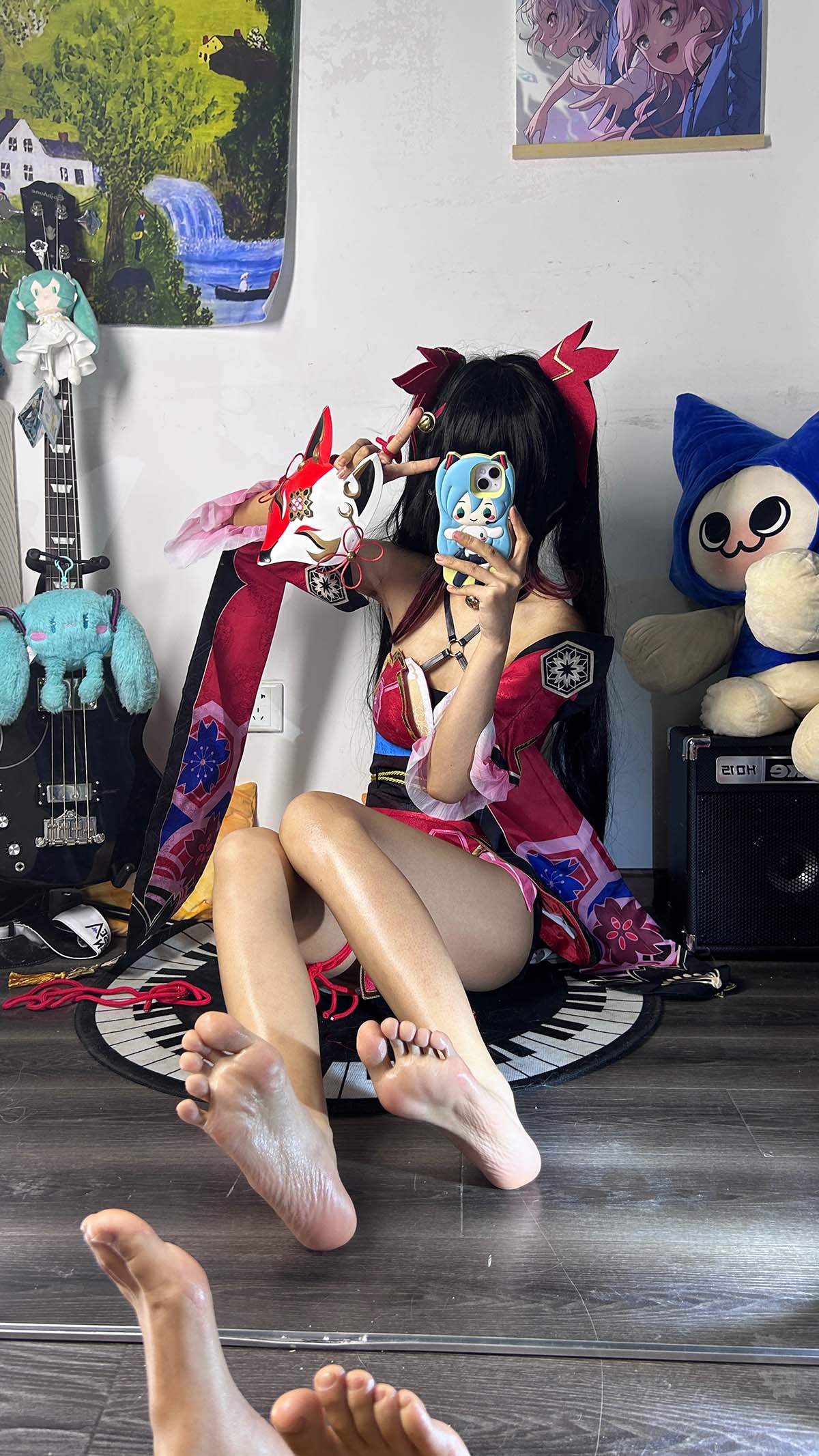 琴里gogo梨 -火花 Cosplay-第1张