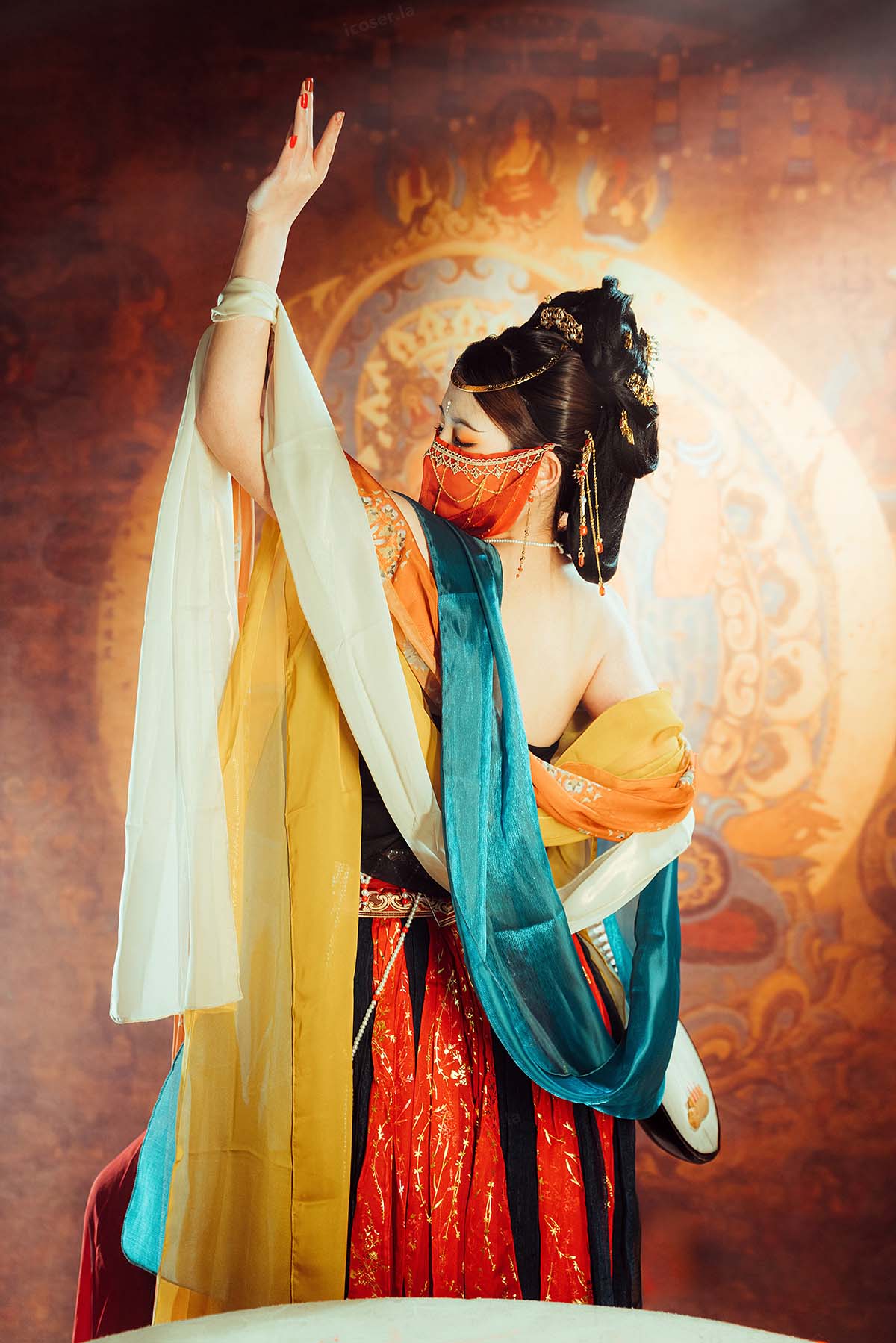 星澜是澜澜叫澜妹呀 – 梦回敦煌 Cosplay-第1张