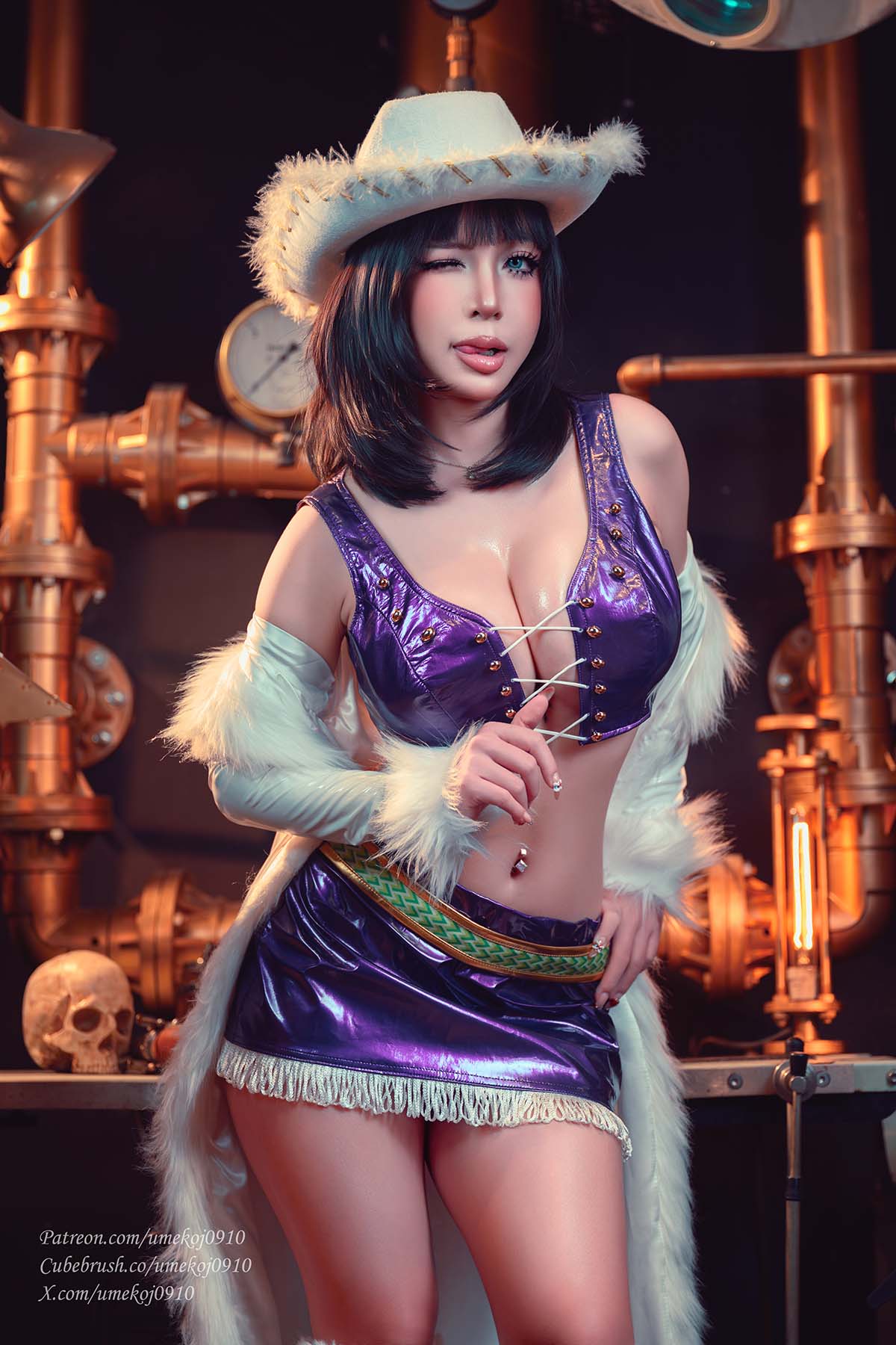 Umeko J – Nico Robin Alabasta (One Piece) Cosplay-第2张