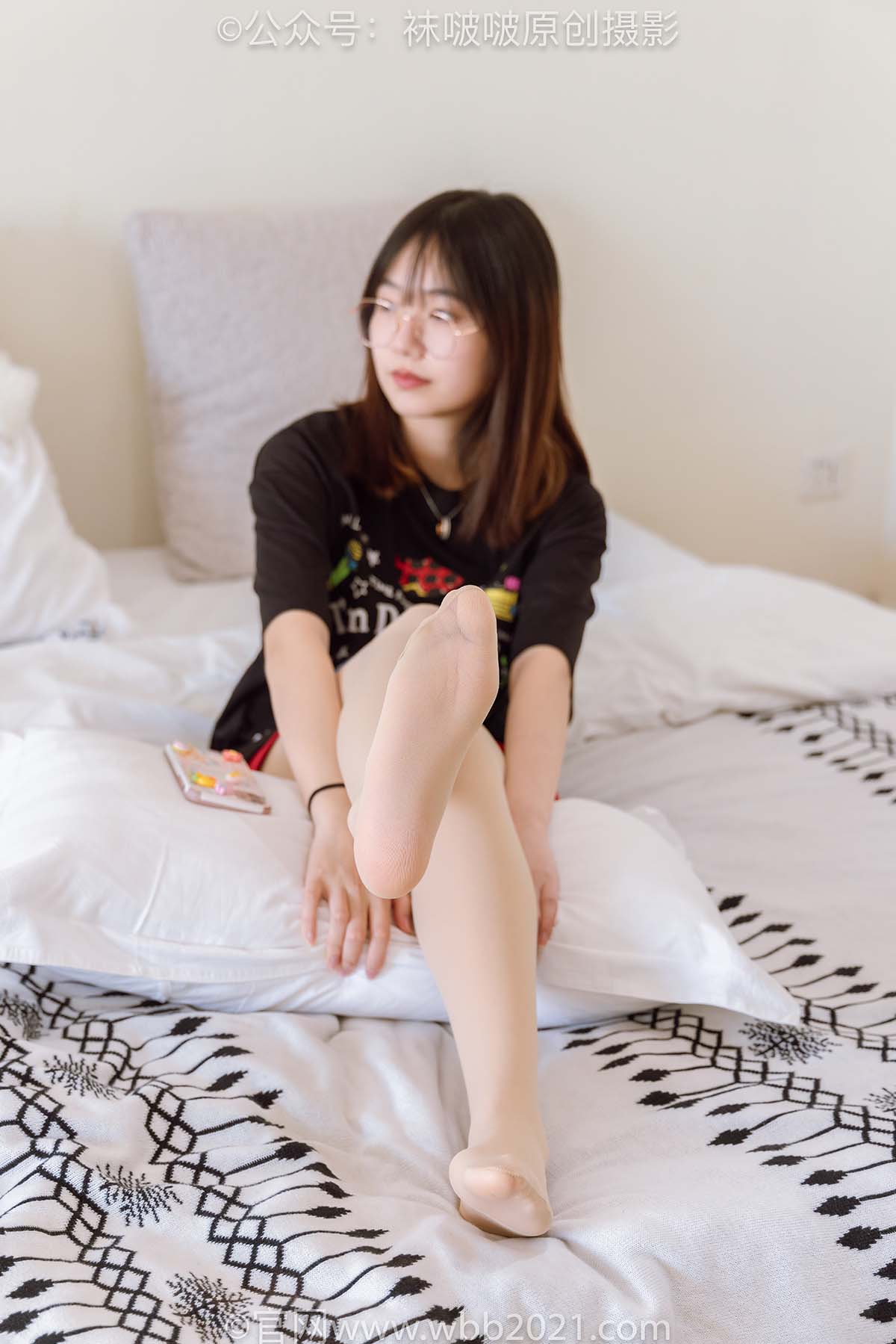 [BoBoSocks袜啵啵]积分限定作品 NO.027 小甜豆-平底鞋、厚肉丝 BoBoSocks袜啵啵-第2张